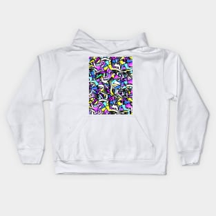 Abstract Graffiti Kids Hoodie